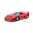 Bburago - RACE+PLAY, Ferrari F50, červená, 1:24