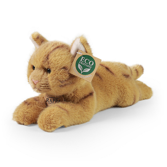 Rappa Plyšová kočka ležící hnědá 20 cm ECO-FRIENDLY Rappa Plyšová kočka ležící hnědá 20 cm ECO-FRIENDLY