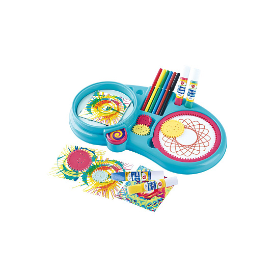 Kreslící kreativní sada 33ks v krabici 44x30x5,5cm