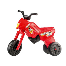 Teddies Odrážedlo Enduro Yupee červené velké plast výška sedadla 31cm nosnost do 25kg od 12 měsíců
