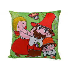 Moravská Ústředna Brno Polštář 30x30 cm, Rumcajs, les