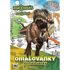 Jiri Models Omalovánka A4 Dinosauři