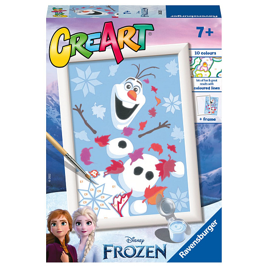 Ravensburger CreArt Disney: Ledové království: Rozesmátý Olaf Ravensburger CreArt Disney: Ledové království: Rozesmátý Olaf