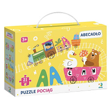 Dodo puzzle Vlak s abecedou 21 dílů