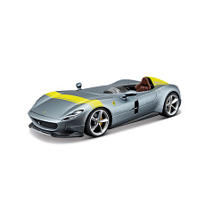 Maisto M. Ferrari Assembly line, Ferrari Monza SP1, Silver, window box, 1:24 Maisto M. Ferrari Assembly line, Ferrari Monza SP1, Silver, window box, 1:24