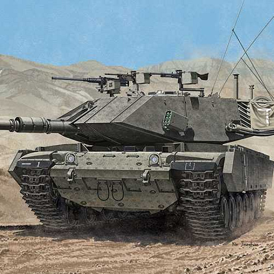 Academy Model Kit tank 13297 - MAGACH 7C "GIMEL" (1:35)