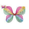 Křídla motýlí nylon 44x32cm v sáčku karneval