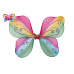 Teddies Křídla motýlí nylon 44x32cm v sáčku karneval