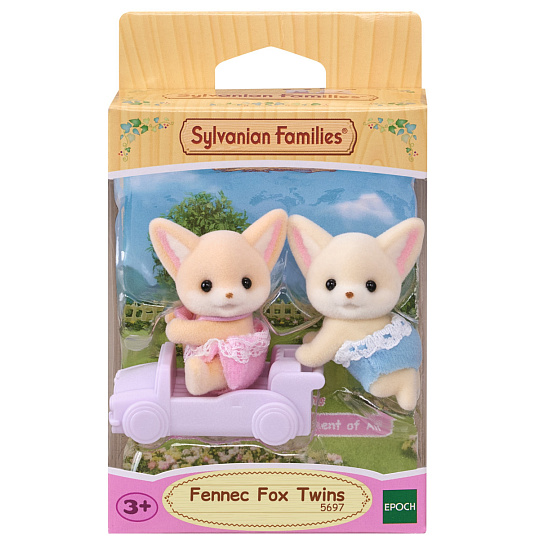 Sylvanian Families 5697 Dvojčata fenci s autíčkem