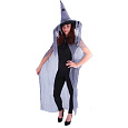 Rappa Čarodějnický plášť s kloboukem pro dospělé/Halloween