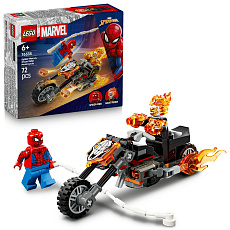 LEGO Super Heroes 76335 Spider-Man vs. Ghost Rider na motorce LEGO Super Heroes 76335 Spider-Man vs. Ghost Rider na motorce