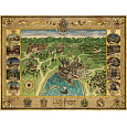 Ravensburger Harry Potter: Mapa Bradavic 1500 dílků