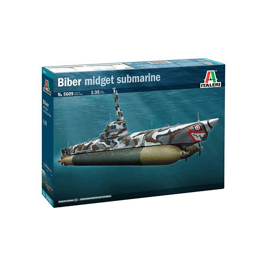 Italeri Model Kit ponorka 5609 - U-BOOT BIBER (1:35)