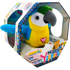 Steppos Mac Toys STEPPOS Happy Yappers Papoušek - modrý