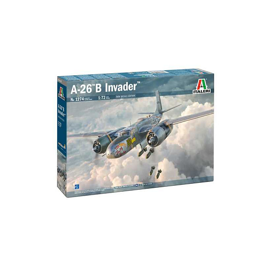 Italeri Model Kit letadlo 1274 - A-26 A/B Invader (1:72)