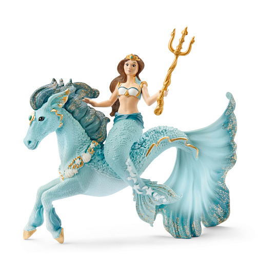 Schleich 70594 Mořská panna Eyela na podvodním jednorožci