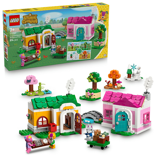 LEGO Animal Crossing™ 77057 Tvořivé domečky: Zábavná roční období
