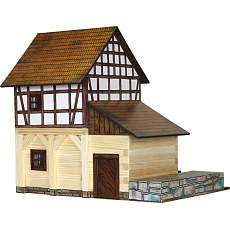 Walachia dřevěná stavebnice - Hrázděný vodní mlýn