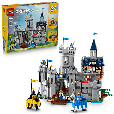 LEGO Creator 31168 Středověký hrad a rytíři na koních