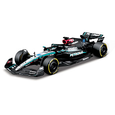 Bburago - RACE Formule F1, Team Mercedes-AMG Petronas W15 (2024), #63 George Russell, 1:43