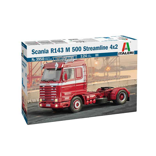 Italeri Model Kit truck 3950 - Scania R143 M500 Streamline 4x2 (1:24) Italeri Model Kit truck 3950 - Scania R143 M500 Streamline 4x2 (1:24)