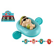 Teddies Panáček na lehátku na natažení do vody plast 13x9cm 4 barvy