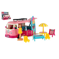 Auto obytné s doplňky v krabici