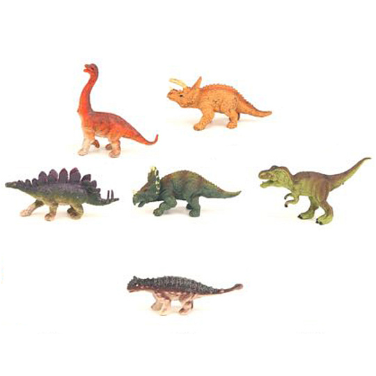 Rappa Sada dinosaurů v krabičce 6 ks