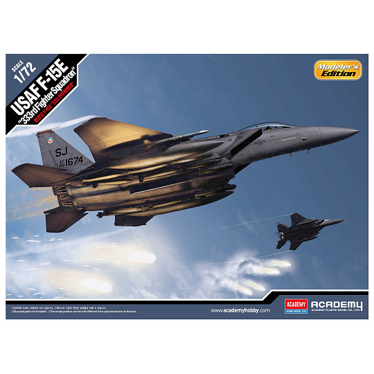 Academy Model Kit letadlo 12550 - USAF F-15E "333rd Fighter Squadron" (1:72)
