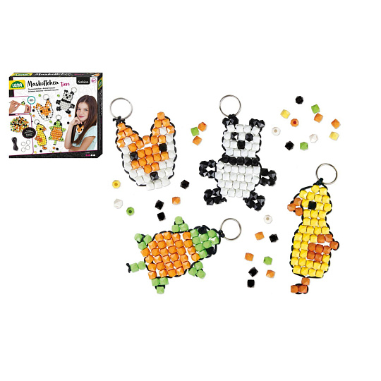 Kreativní sada Vytvoř si svůj přívěsek Maskoti zvířátka v krabičce 18,5x17cm Kreativní sada Vytvoř si svůj přívěsek Maskoti zvířátka v krabičce 18,5x17cm