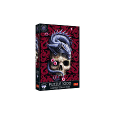 Puzzle Fantasy Collection: Orientální drak 1000 dílků 48x68,3cm v krabici 27x40x6cm