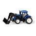 SIKU Blister - traktor New Holland s předním nakladačem