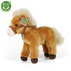 Rappa Plyšový kůň hnědý stojící 30 cm ECO-FRIENDLY Rappa Plyšový kůň hnědý stojící 30 cm ECO-FRIENDLY