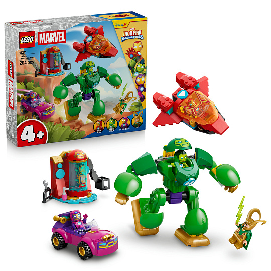 LEGO® Disney Junior Marvel 11211 Loki vs. Iron Manův tým