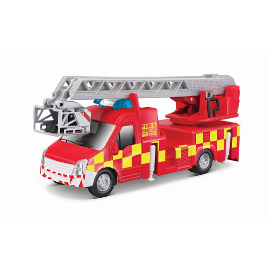 Bburago ORBICO Bburago 1:43 servisné vozidlá Fire Truck with Ladder
