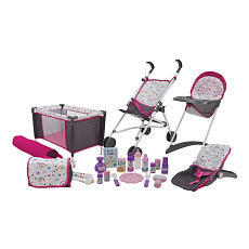 Five O Nine Crew Velký herní set potřeb pro panenky, 21 kusů