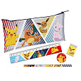 Penál Pokémon s doplňky plast 19x11cm