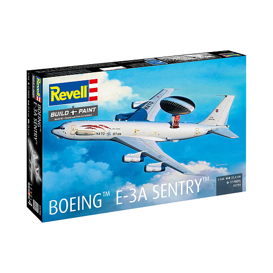 Revell Plastic ModelKit letadlo 03794 - Boeing E-3A (1:144)