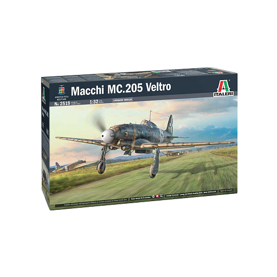 Italeri Model Kit letadlo 2519 - Macchi MC.205 "Veltro" (1:32) Italeri Model Kit letadlo 2519 - Macchi MC.205 "Veltro" (1:32)