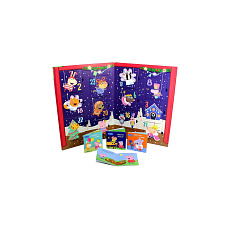 Velký adventní kalendář Peppa Pig v sáčku 31x42cm