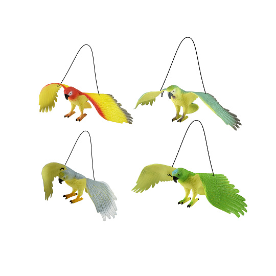 Rappa Papoušci 4 druhy 12 x 30 cm