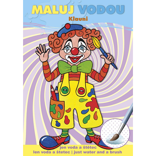 Akim Giochi Preziosi Maluj vodou A5 - Klauni Akim Giochi Preziosi Maluj vodou A5 - Klauni