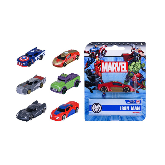 Majorette Marvel Autíčko, 6 druhů Majorette Marvel Autíčko, 6 druhů
