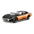 Maisto - Harley-Davidson Custom, 1970 Chevrolet Corvette , 1:24