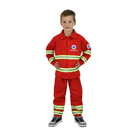 Rappa Dětský kostým záchranář - český potisk (M) Rappa Dětský kostým záchranář - český potisk (M)