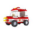 Rappa Kompatibilní stavebnice BLOXO hasiči auto 48 ks