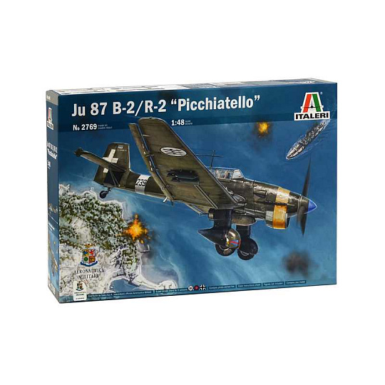 Italeri Model Kit letadlo 2769 - JU 87 B-2/R-2 "PICCHIATELLO" (1:48)