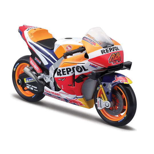 Maisto - Motocykl, Repsol Honda Team 2021, (#44 POL ESPARGARO), 1:18 Maisto - Motocykl, Repsol Honda Team 2021, (#44 POL ESPARGARO), 1:18