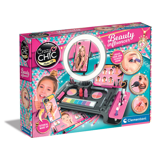 Clementoni Crazy CHIC - Make-up sada influencer Clementoni Crazy CHIC - Make-up sada influencer