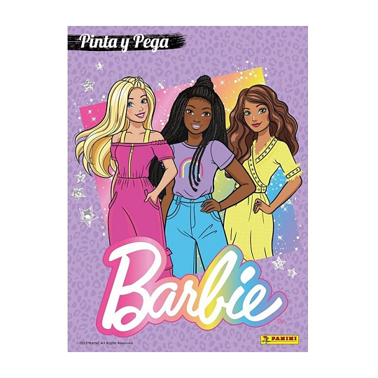 Rappa Omalovánky + samolepky Barbie A4